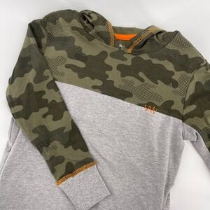 Tommy Bahama Camo Hoodie Long Sleeve Pullover Top Kids‎ Size S (5/6)